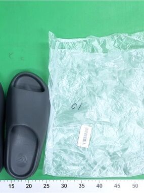 Yeezy | Shoes | Adidas Yeezy Slide Glow Green Size 6 Gx638 Free Fast  Shipping | Poshmark